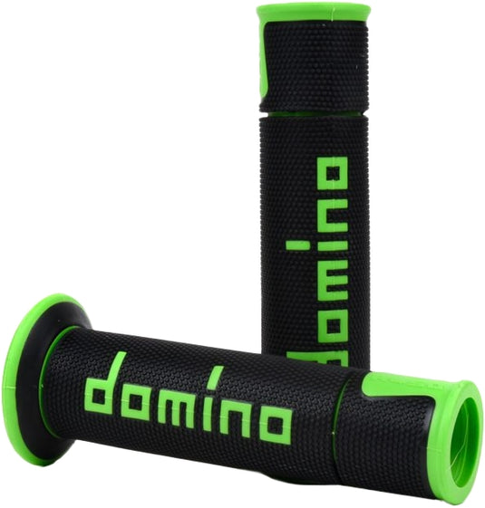 Domino A45041C4044B7-0 A450 Road Racing Grip - Green/Black