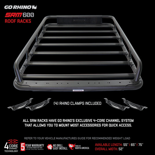Go Rhino 5936065T GOR SRM Racks
