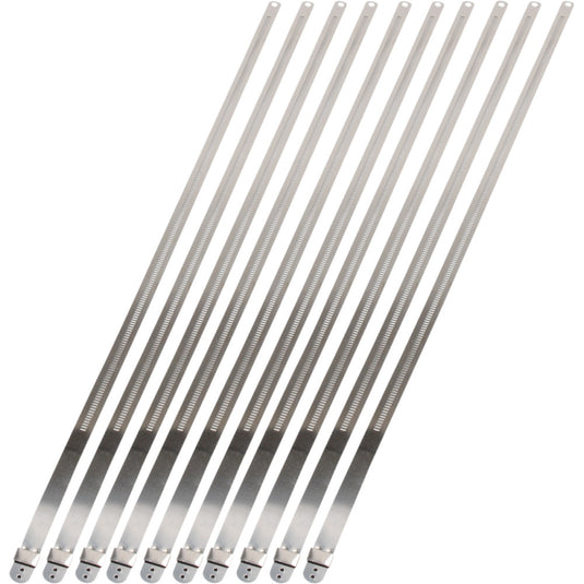 Dei 010213 Positive Locking Ties - 1/2in. x 20in. - 10-Pack