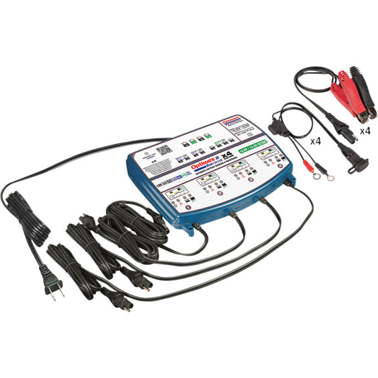 Tecmate TM-575 Optimate 2 Duo Four-Bank Series Battery Charger