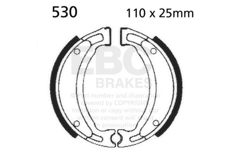 Load image into Gallery viewer, Ebc Powersports 530 EBC FA-SFA-X Brake Pads
