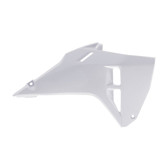 Polisport 8505900002 Radiator Scoops - White