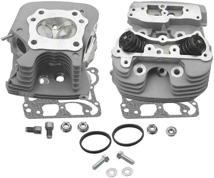 S&S Cycle 106-3227 Super Stock 79cc Cylinder Head Kit - .640in. Lift Springs - Silver Powder-Coat