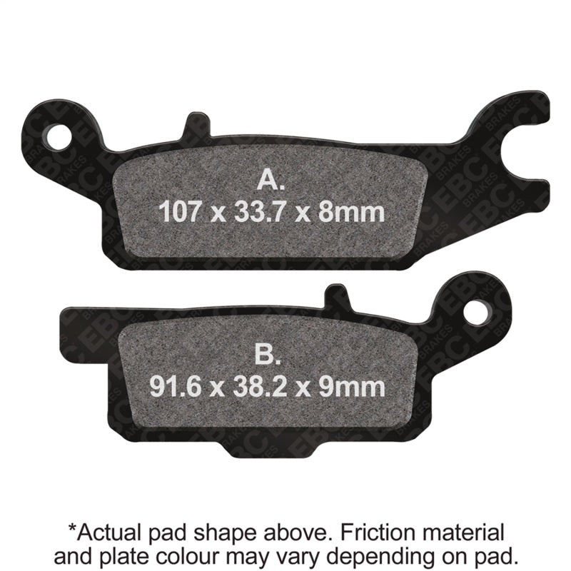 Load image into Gallery viewer, Ebc Powersports FA445X EBC FA-SFA-X Brake Pads
