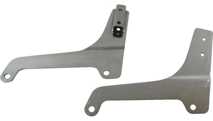 Drag Specialties 1504-0126 Sissy Bar Side Plate - Chrome