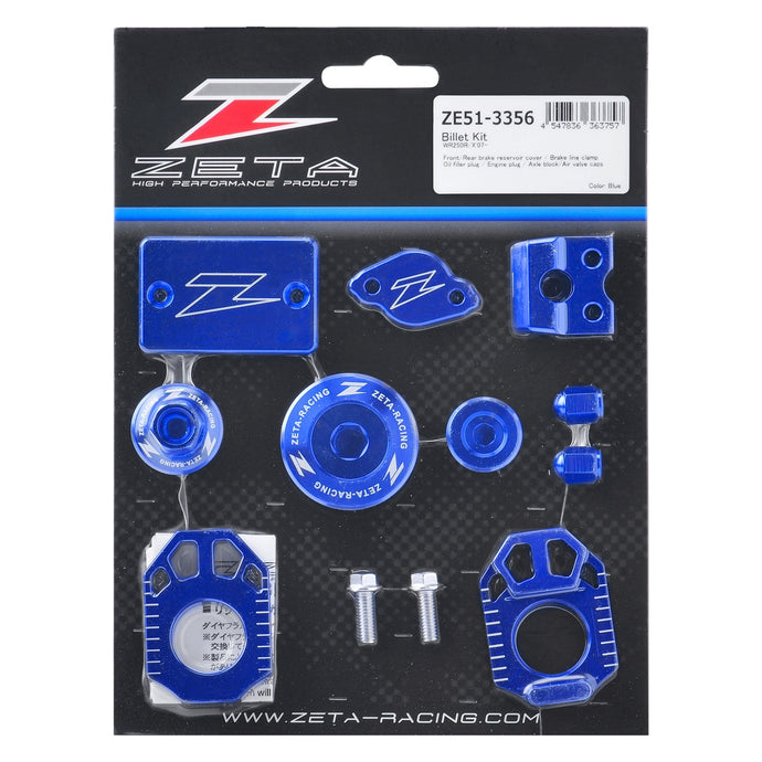 Zeta ZE51-3356 Billet Kit - Blue