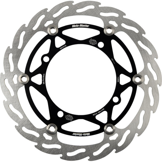 Moto-Master 112085-PU Floating Brake Disc - Flame Steel
