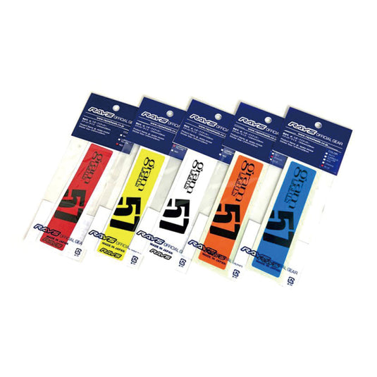 Rays WGLSTKRED GL Wheel Sticker