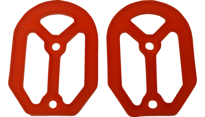 Drag Specialties 1620-2487 Optional Red Insert for Qualifier Footpegs