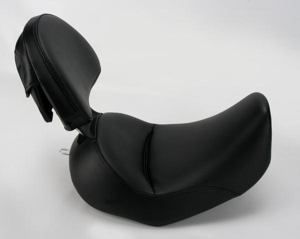 Saddlemen 806-12-0041 Renegade Heels Down Seat with Driver Backrest and without Studs
