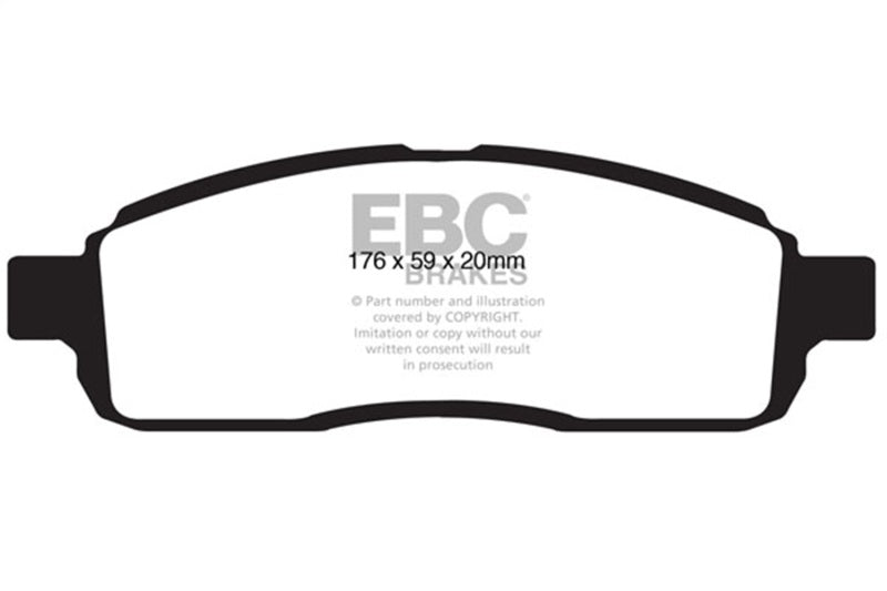 Load image into Gallery viewer, Ebc DP61843 EBC Greenstuff Brake Pad Sets
