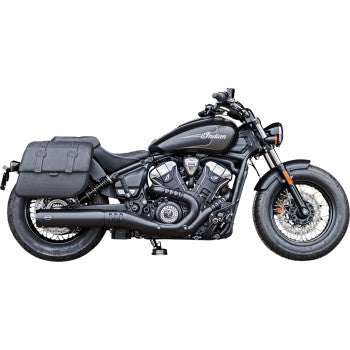 S&S Cycle 550-1121 Grand National Slip-On Muffler - Guardian Black