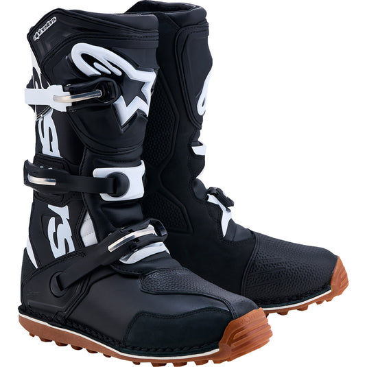 Alpinestars Tech-T Boots (13, Black/White/Gum)