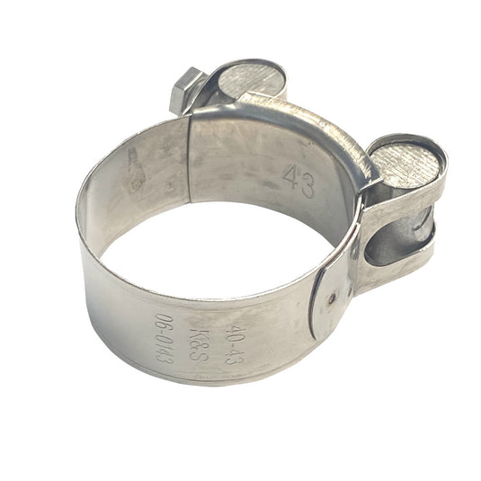 K&S Technologies 06-0143 Exhaust Pipe Clamp - 1.57 - 1.69