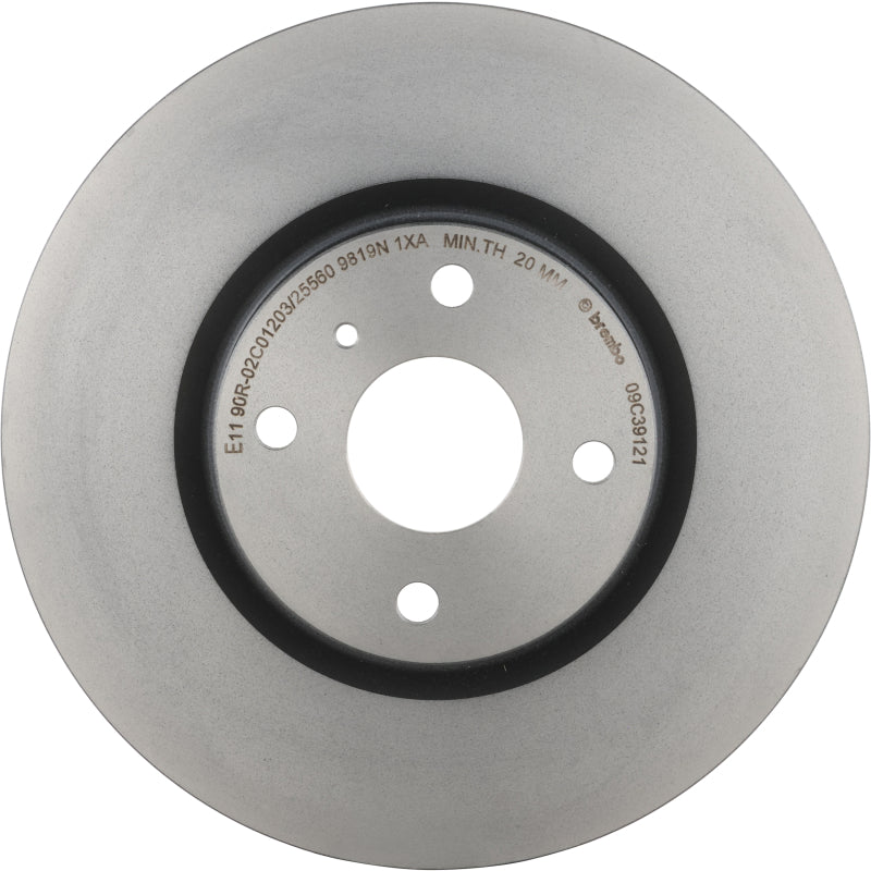 Load image into Gallery viewer, Brembo Oe 09.C391.21 BRE UV Coated OE Equiv Rotors

