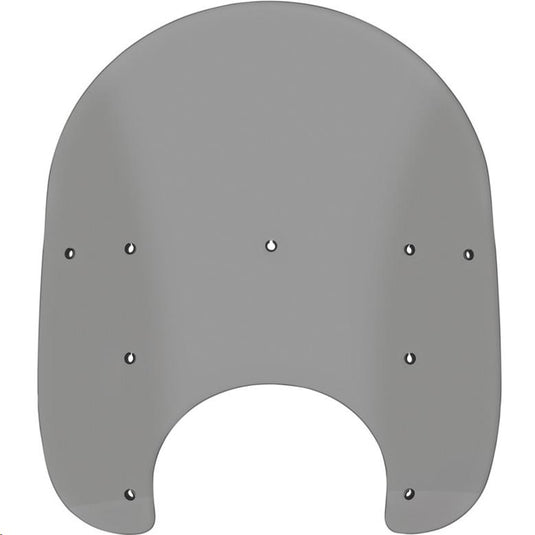 Memphis Shades MEP62212 Replacement Plastic for OEM Windshields - 17in. - Dark Black Smoke