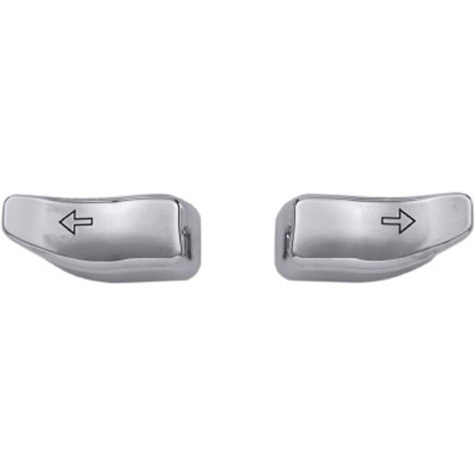 Drag Specialties 2106-0365 Turn Signal Switch Extensions - Chrome
