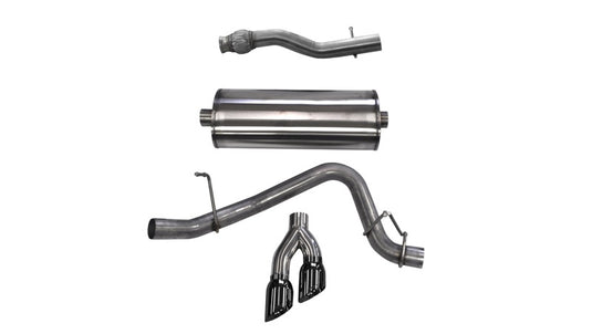 Corsa Performance 14748BLK COR Cat-Back Sport