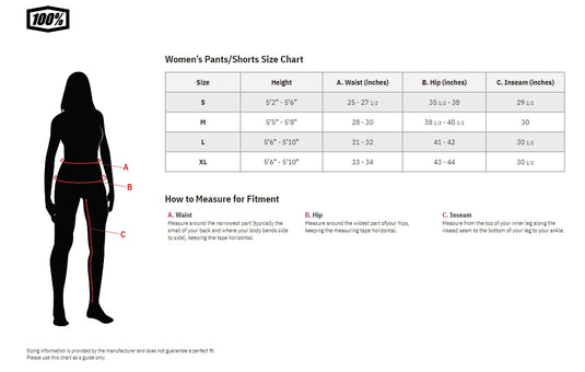 100% Ridecamp Womens Shorts