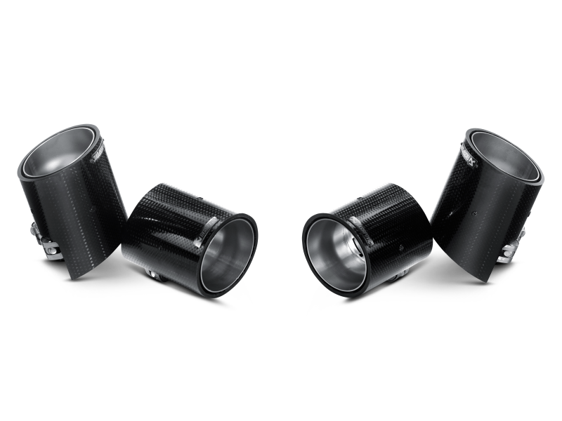 Load image into Gallery viewer, Akrapovic TP-CT/5 AKR Tail Pipe Set - Carbon
