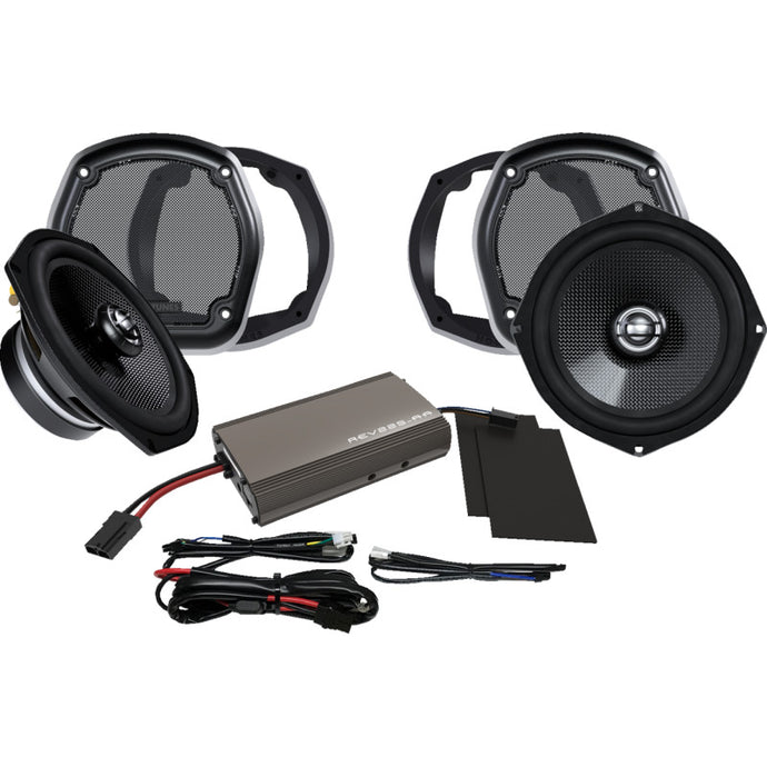 Hogtunes 702-XL AMP KIT Fairing Lower 7GÇ¥ Speaker/ Amplifier Kit