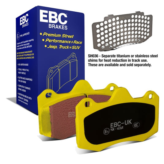 Ebc DP4036R EBC Yellowstuff Brake Pad Sets