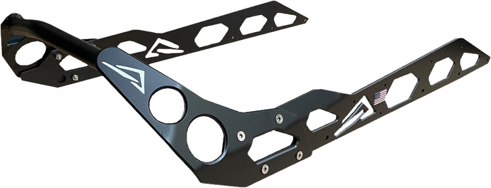 Skinz Protective Gear D-SDRB600-FBK Rear Bumper - Flat Black