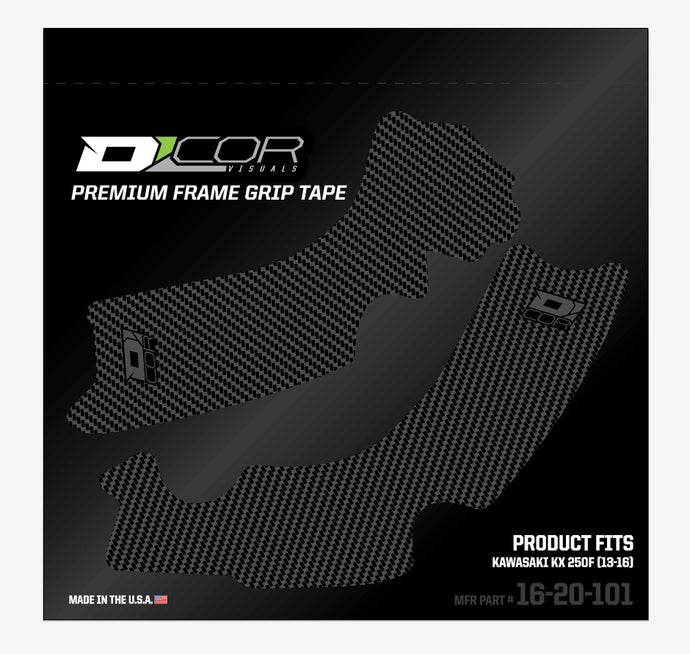 Dcor 16-20-101 Frame Grip Guard Decals - Gray
