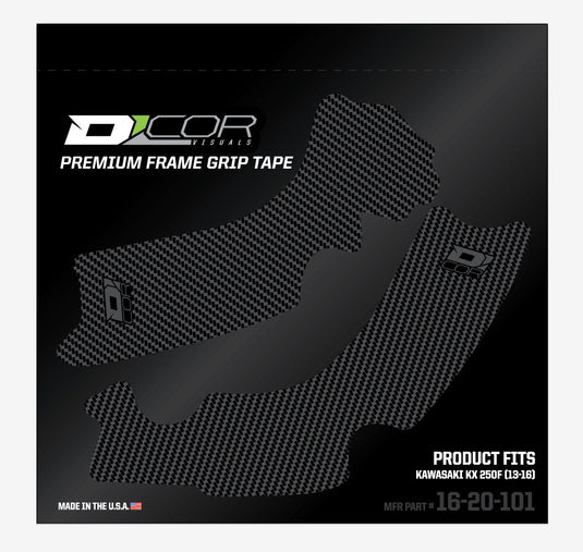 Dcor 16-20-101 Frame Grip Guard Decals - Gray