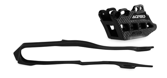 Acerbis 2449450001 Chain Guide and Slider Kit - Black