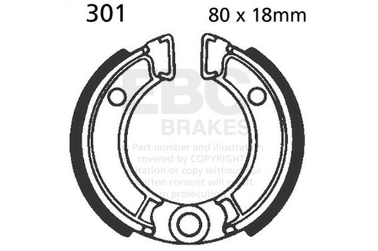 Ebc Powersports 301 EBC FA-SFA-X Brake Pads