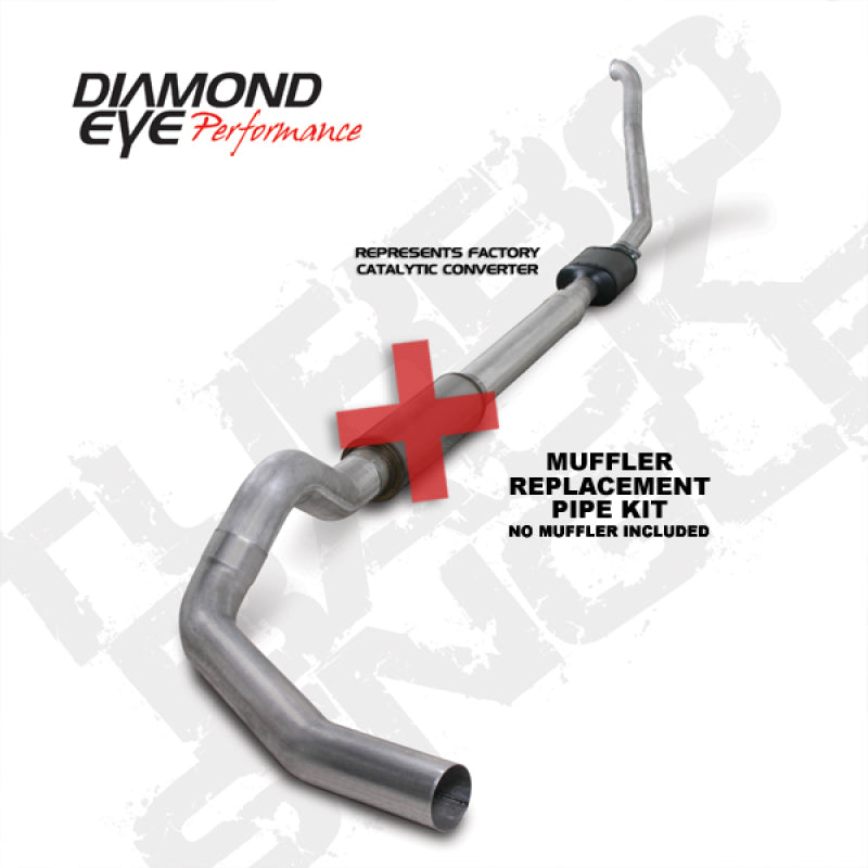 Load image into Gallery viewer, Diamond Eye Performance K5314A-RP DEP Turbo Back Exhaust Kit AL
