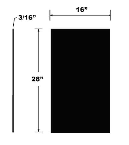 Proven Design Products SF-UMFPB Universal Snow Flap - Mountain