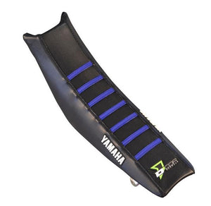 DCOR 30-50-452 Factory Reinforced Seat Cover - Black/Blue Ribs