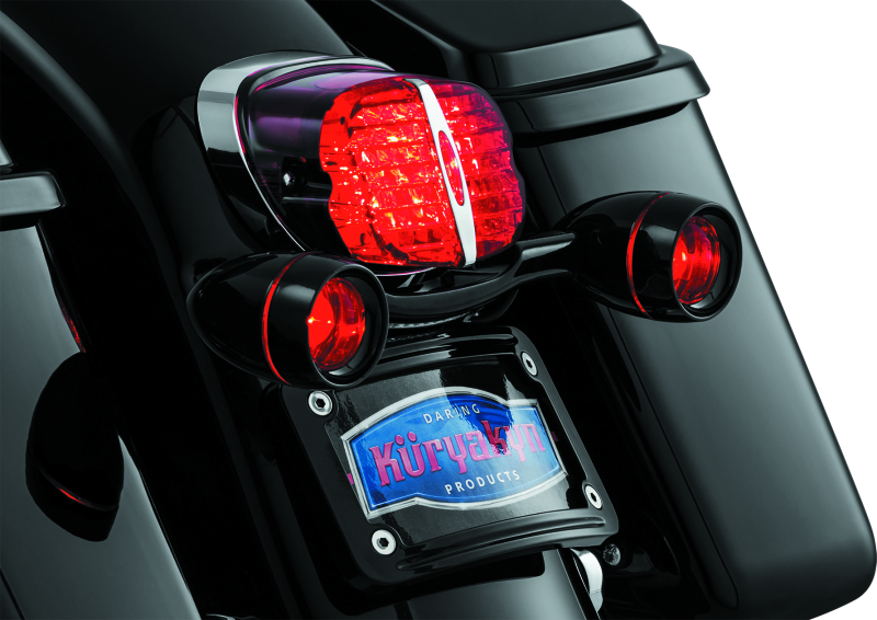 Load image into Gallery viewer, Kuryakyn 5482 KUR Turn Signal Lenses &amp; Bezels D
