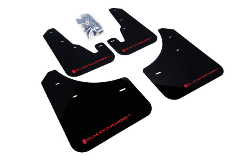 Load image into Gallery viewer, Rally Armor MF9-UR-BLK/RD RAL UR Blk Flap/Rd Logo
