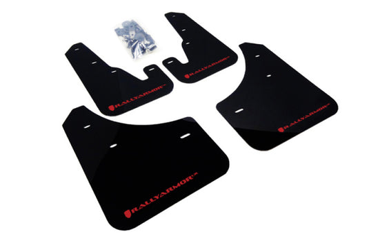 Rally Armor MF9-UR-BLK/RD RAL UR Blk Flap/Rd Logo