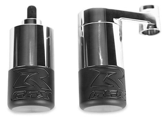 Street Bikes Unlimited YF1004PC-01 Frame Sliders - Black Base