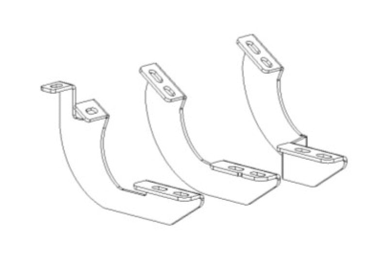 Load image into Gallery viewer, Go Rhino 6944456 GOR Running Board Brackets
