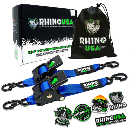 Rhino Usa TD-RSRE2X10-BLU RSA Straps