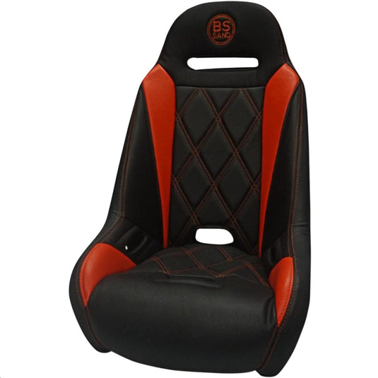 Bs Sand EXBUDOBDC Extreme Seat - Diamond - Black/Deep Orange