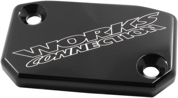 Works Connection 21-055 Front Master Cylinder Cover - Black
