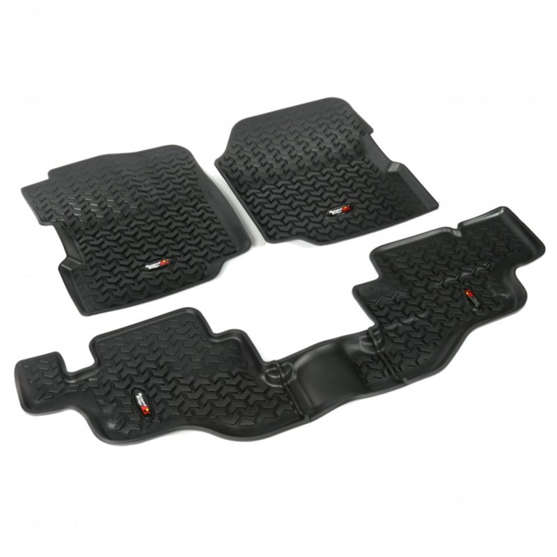 Load image into Gallery viewer, Rugged Ridge 12987.09 RUG Floor Liners - Black
