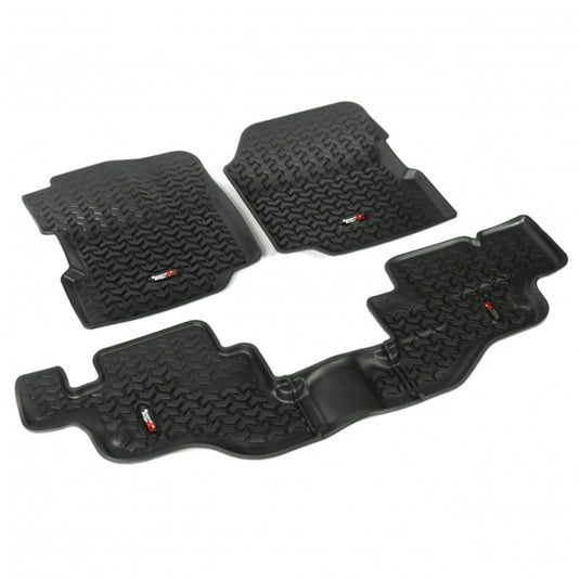 Rugged Ridge 12987.09 RUG Floor Liners - Black