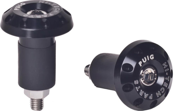 Puig 6222N Hi-Tech Bar Ends - Black