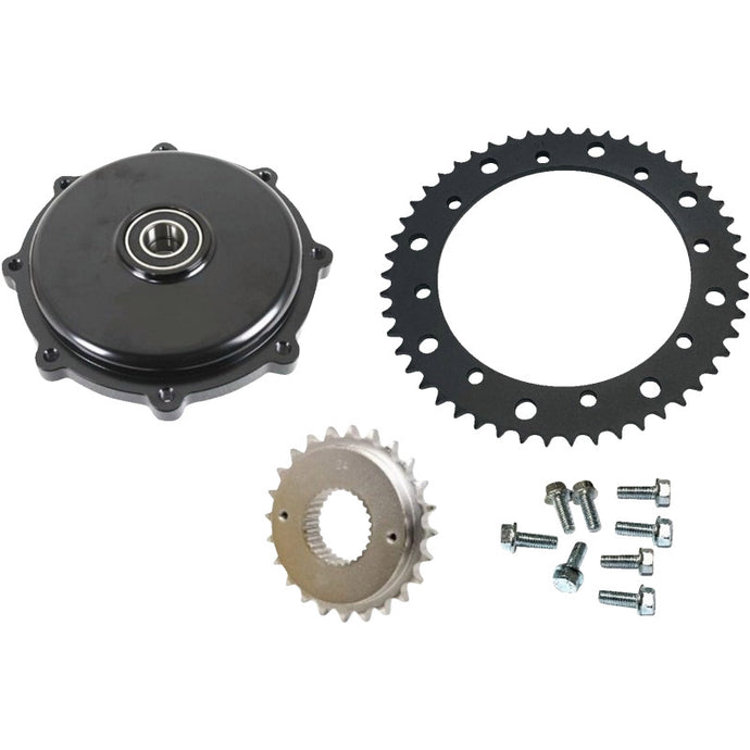 Drag Specialties 1210-2663 530 Chain Drive Conversion Kit - Black