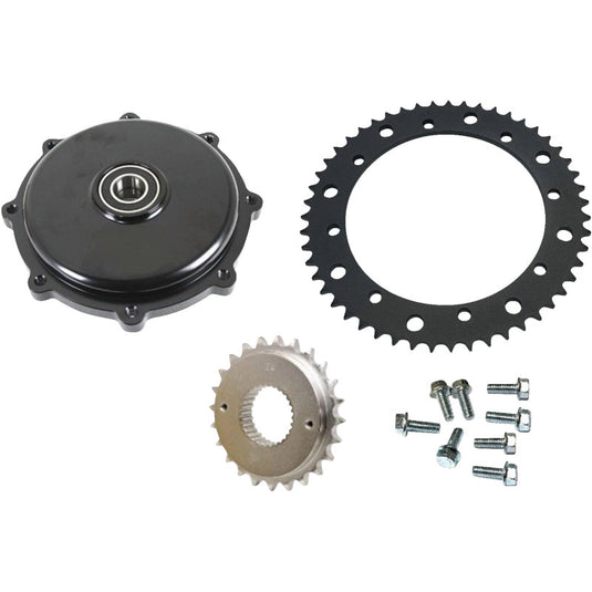 Drag Specialties 1210-2662 530 Chain Drive Conversion Kit - Chrome