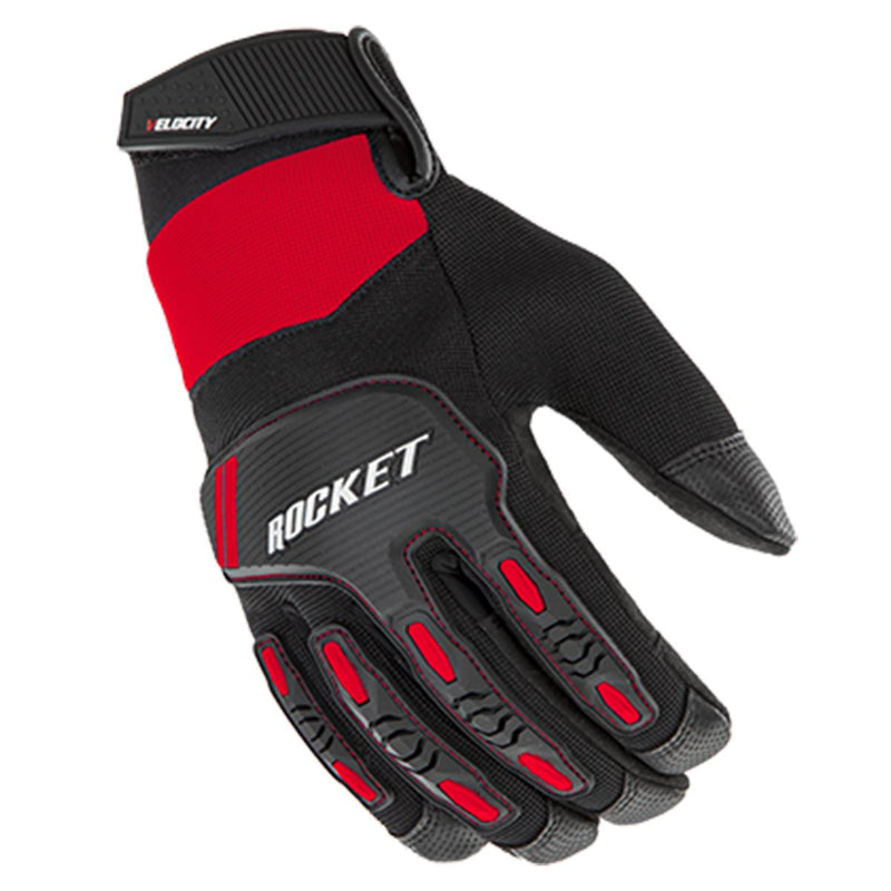 Joe Rocket Velocity 3.0 Gloves Red/Black Black