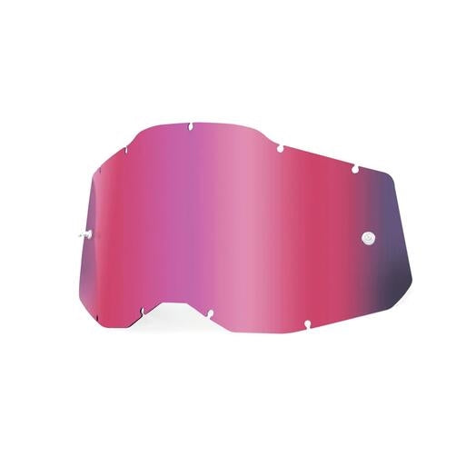 100% Replacement Sheet Lens for AC2/ST2 Junior Goggles - Mirror Pink Lens