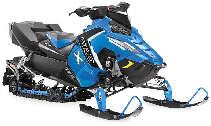New Ray Toys 57783B 1:16 Scale Snowmobile - Polaris Switchback Snowmobile - Blue